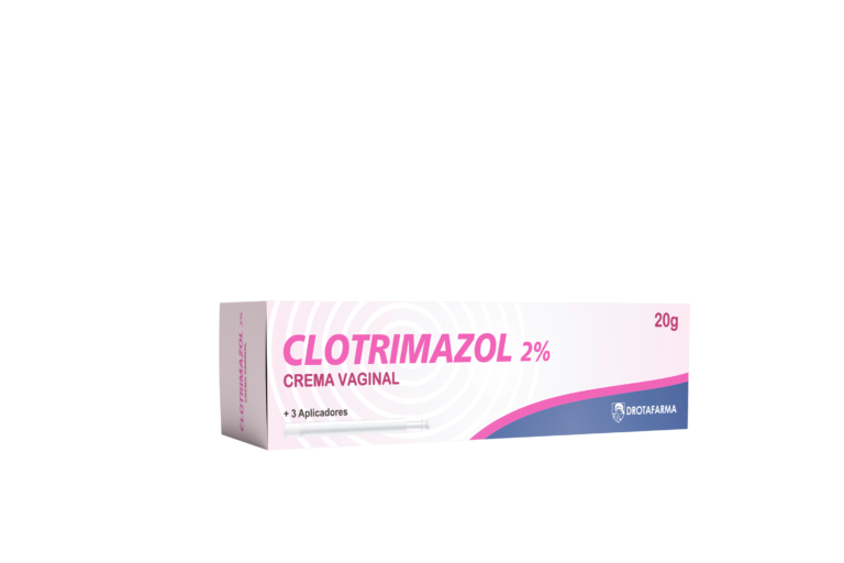 Clotrimazol crema vaginal caja mockup