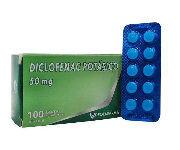 DICLOFENAC POTÁSICO 50 mg - Drotafarma