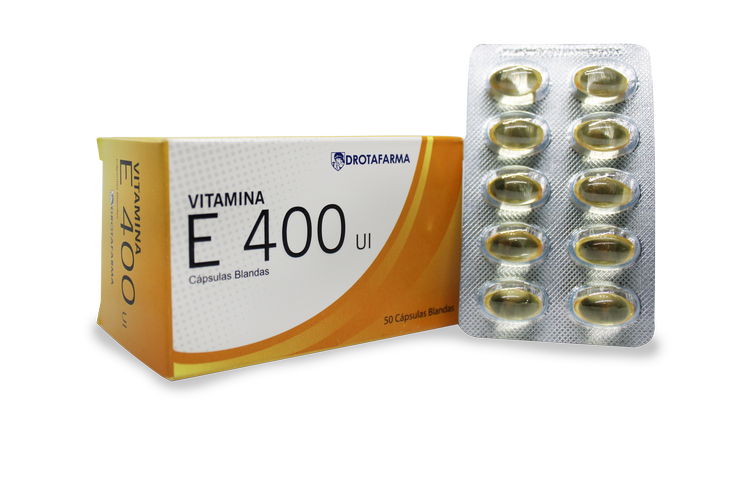 Vitamina E 400 UI - Drotafarma