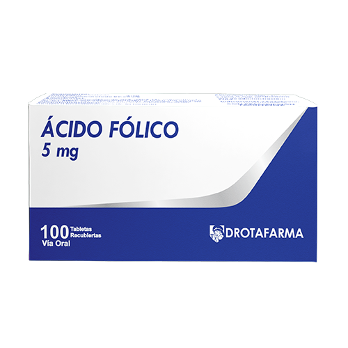 Acido folico tabletas