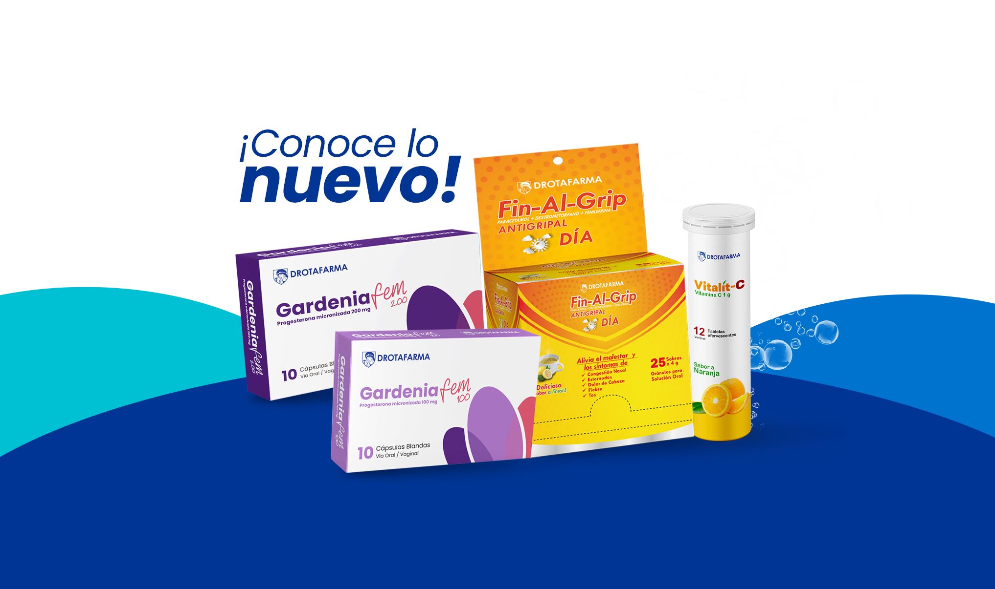 Nuevos lanzamientos de Drotafarma para la salud y bienestar