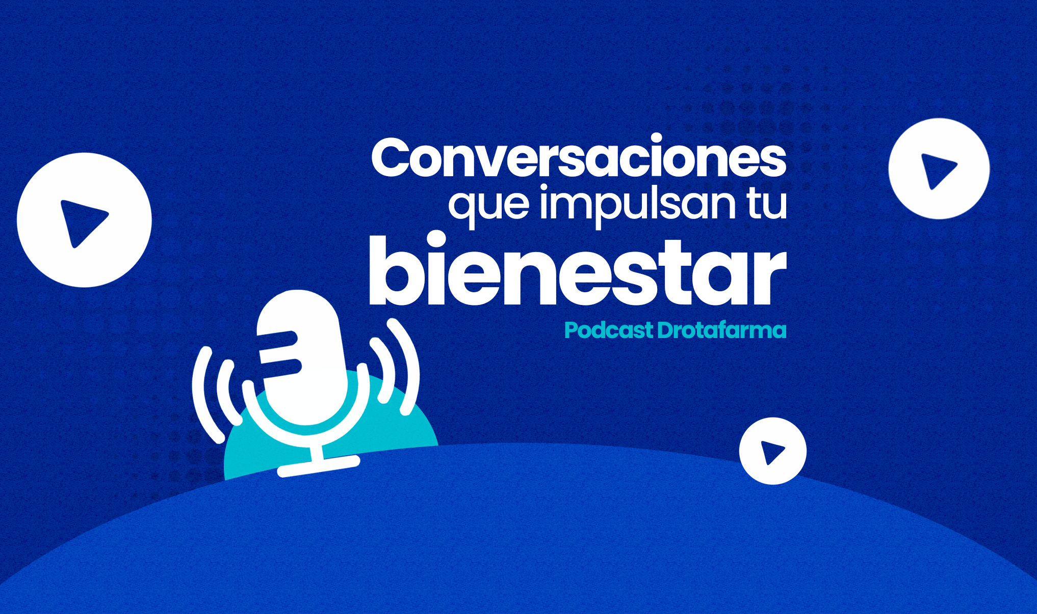 Podcast de Drotafarma con especialistas en salud en formato Live